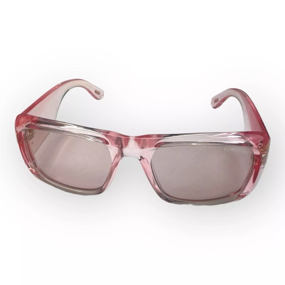 New Tom Ford TF731 Aristotle 72Y Transparent Pink Sunglasses Frame 56-20-140